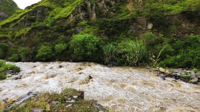 Devil Nose river Alausi Ecuador