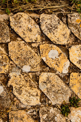 Background pattern from tiled floor