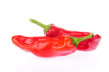 Fresh green peppers