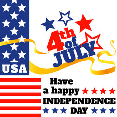 USA independence day abstract background