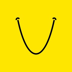 Smile Vector Template Design Illustration