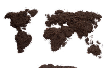 Continents from the soil