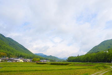 Fototapeta na wymiar 篠山市の風景