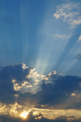 sunrise sky background