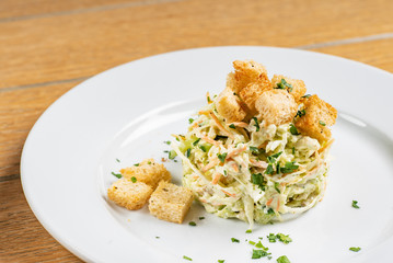 salad with croutons