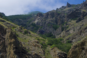 Mountains in Crimea