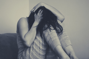 Female slavery in an abandoned building, ending violence against women, international women's day.
