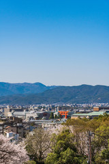 Fototapeta na wymiar 京都の春の風景　京都　日本