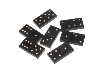 domino isolated on white background