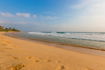 Fototapeta na wymiar Landscape of beach and sea