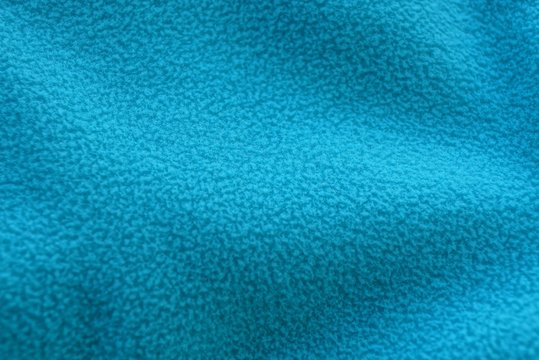 Light Blue Fabric Texture From A Piece Of Cloth