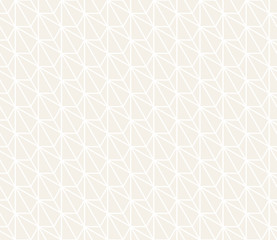 Vector seamless subtle pattern. Modern stylish abstract texture. Repeating geometric tiles