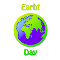 Poster on the Earth Day