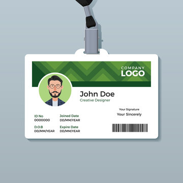 Simple Identity Card Template