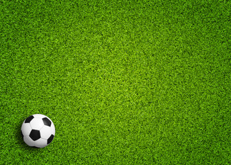 Fußball auf Rasen