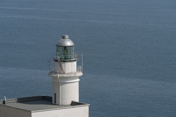 The white lighthouse