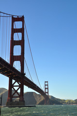 Goden Gate Bridge from Fort Point