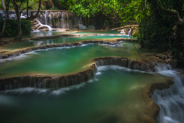Kuang Si waterfall in Luang Prabang Laos