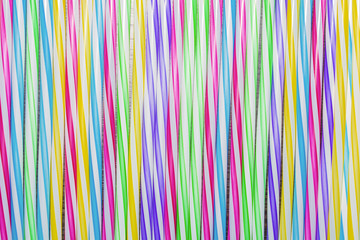Background of colorful tubules
