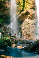 morkfa waterfall in thailand
