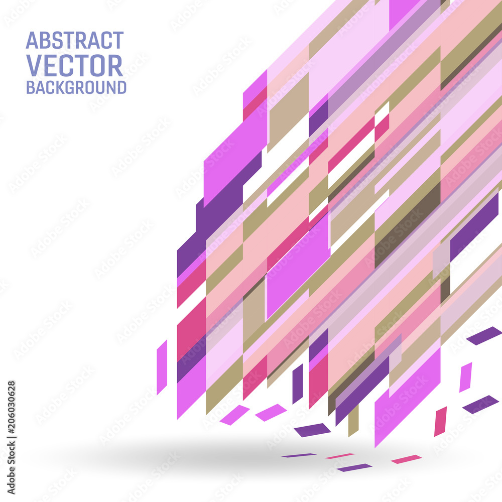 Poster multicolor vector geometric abstract background. background texture with copy space design for your 