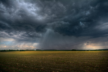 Fototapeta na wymiar Thunder Storm 