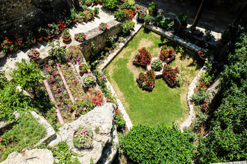 Garten in Meteora