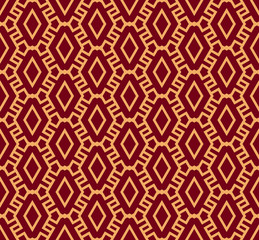 Vector seamless pattern. Modern stylish texture. Geometric striped ornament. luxury linear pattern