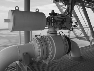 Shut down valve,On-off valve,Offshore.