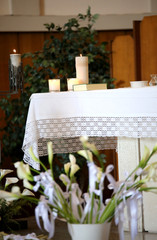 inside a catholic church