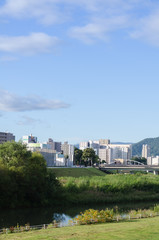 川辺の風景