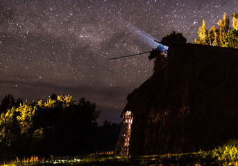nuit dans une ruka - chili