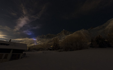 Night sky - Chamonix Mont Blanc