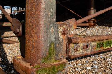 Rusty Pier Support