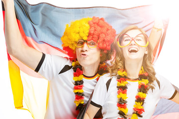 Fussball Fans Deutschland 