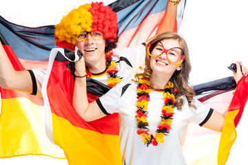 Fussball Fans Deutschland 