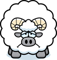 Sad Cartoon Ram