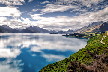 Lake Wakatipu, Glenorchy - near Queenstown South Island New Zealand - 206060031