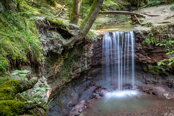 Hörschbachwasserfälle bei Murrhardt hörschbachschlucht