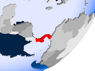 Fototapeta premium Map of Panama