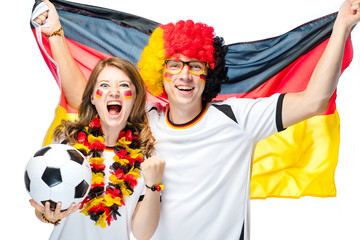 Fussball Fans Deutschland 