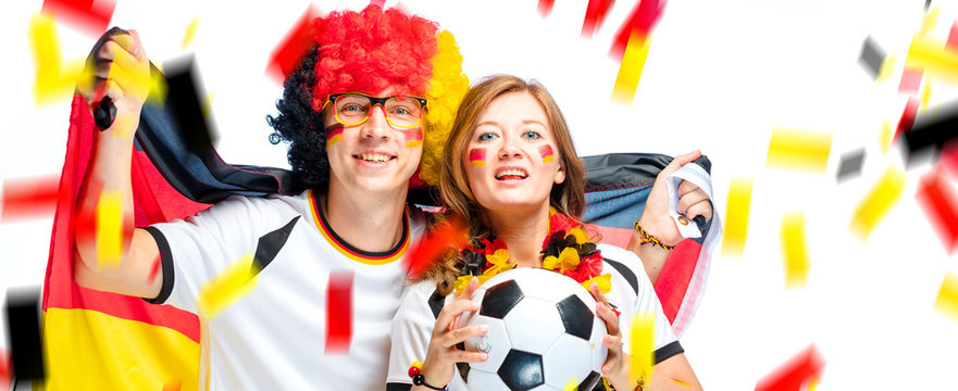 Fussball Fans Deutschland 