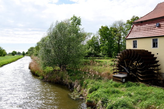 Plessa, M&uuml;hle an der schwarzen Elster