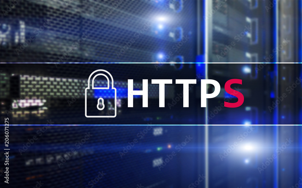 Poster https, secure data transfer protocol used on the world wide web.