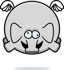 Crazy Cartoon Elephant