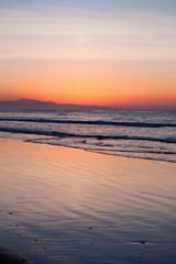 Sunset on the Ballybunion Beach