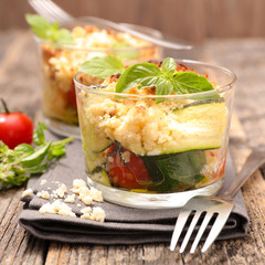 gourmet vegetable crumble