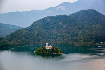 Lake Bled in Slovenia