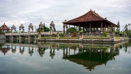 Fototapeta na wymiar Taman Ujung water park