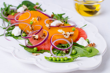 Light orange-grapefruit salad